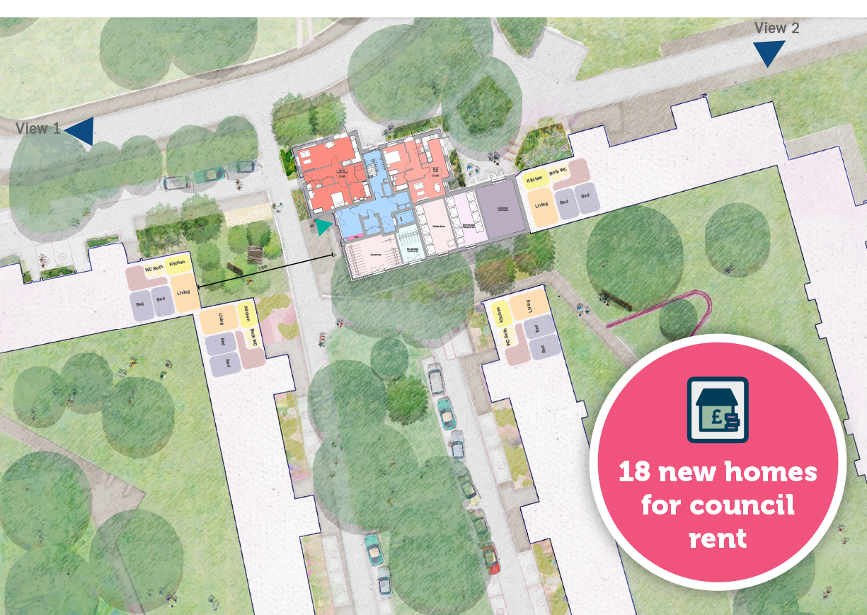 Innes Gardens East, Proposed Site Plan and Accommodation